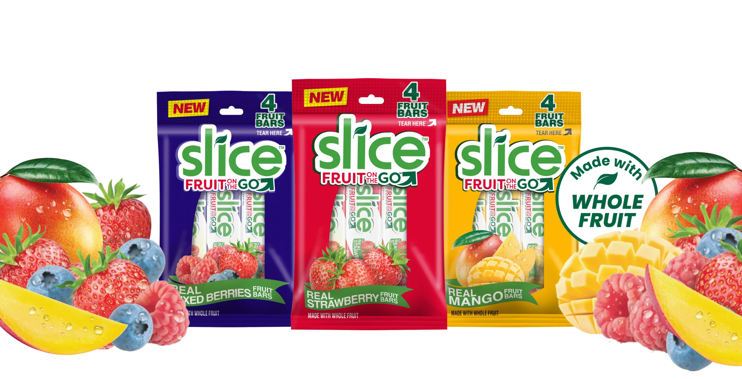 Slice fruit products